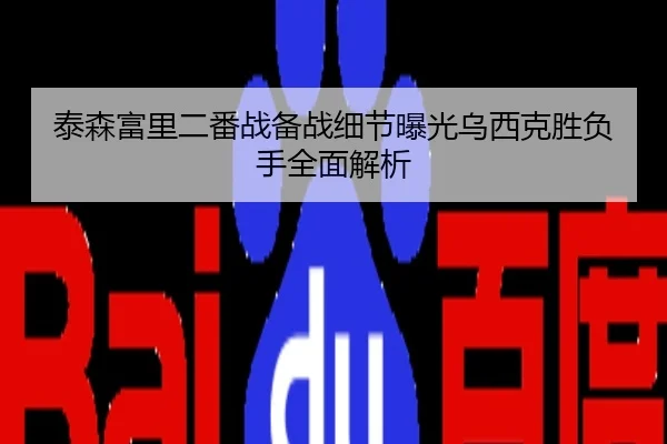 泰森富里二番战备战细节曝光乌西克胜负手全面解析